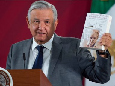 Presidente mexicano  defende libertação do jornalista Assange