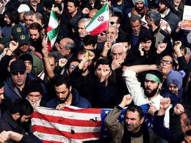 Deputados do PCdoB protestam contra ataque de Trump a militar iraniano