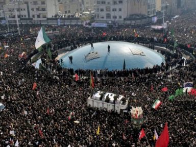Irã: milhões no funeral do general Suleimani morto na agressão terrorista dos EUA