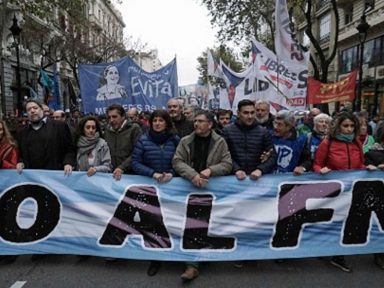 Argentinos ao FMI: “Não vamos pagar a dívida com recessão nem arrocho”