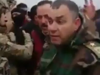 Oficial sírio barra patrulha americana: “Vocês não são bem-vindos aqui”.