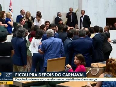 Após ofensas a servidores, votação da reforma da Previdência de São Paulo é adiada