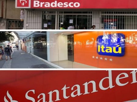 Três bancos lucram R$ 68 bi na esteira da crise