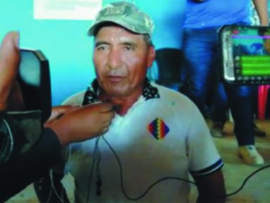 Evaristo Hualppa: “com Arce, a Bolívia retomará a soberania e o desenvolvimento”