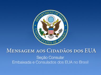 Após fala de Bolsonaro, Embaixada dos EUA apressa seus cidadãos a deixar o país