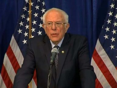 “Saúde não é direito humano nos EUA, isso tem que mudar”, afirma Sanders