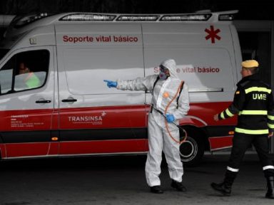 Espanha tem 738 falecimentos pelo coronavírus em 24 horas
