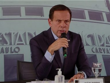 Doria critica campanha de Bolsonaro. “É o mesmo erro de Milão”