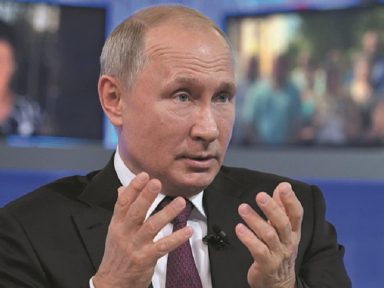 Combate ao Covid-19: Putin pagará adicional a médicos e trabalhadores da saúde