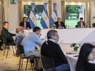 Governo argentino reúne organizações sociais para estender quarentena