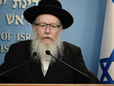 Israel: ministro da Saúde  abre mão da quarentena de religiosos e pega Covid-19