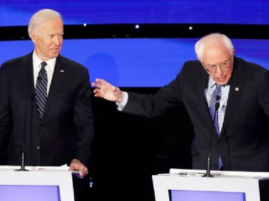 Sanders apoia Biden para tirar Trump “o mais perigoso dos presidentes dos EUA”