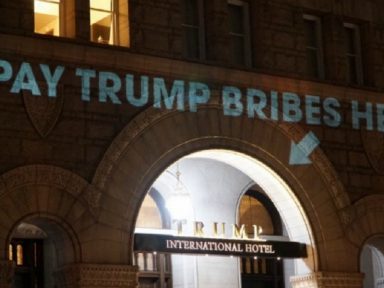 Corrupção em Washington: digitais de Trump por todo lado