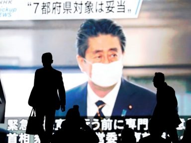 Japão prorroga estado de emergência contra o coronavírus até 31 de maio