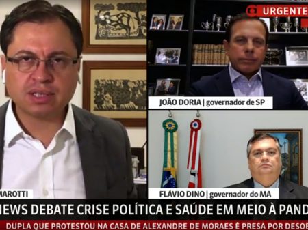 João Dória e Flávio Dino: “temos que vencer o vírus para resgatar a economia”