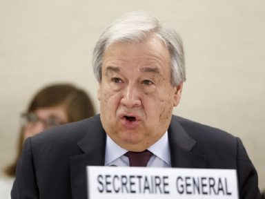 “OMS é insubstituível”, diz secretário-geral da ONU na Assembleia Mundial da Saúde