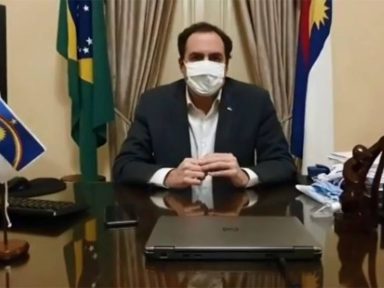 Governador de Pernambuco testa positivo para coronavírus e entra em isolamento