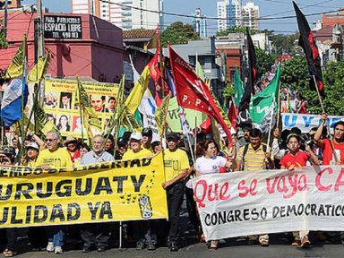 Paraguaios exigem “justiça e reparação” nos 8 anos do massacre de Curuguaty