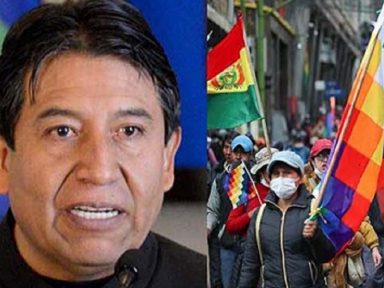 Choquehuanca: “Saúde e economia da Bolívia estão em coma”