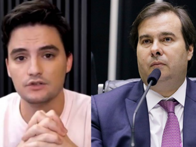 Maia presta apoio e convida Felipe Neto para debater PL das Fake News