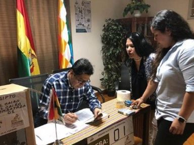 Áñez quer impedir boliviano residente no Brasil de votar
