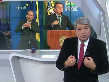 “Bundão é você, Jair”, diz Datena após ataque de Bolsonaro a jornalistas