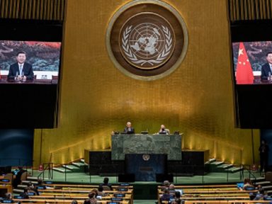 Presidente da China à Assembleia da ONU: “Mundo precisa de multilateralismo e paz”