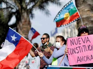 Chile retoma a campanha por uma nova Constituição que substitua a de Pinochet