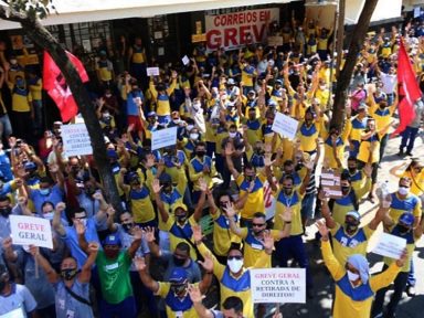 Greve dos Correios: “A luta vai continuar e precisa ser fortalecida para conter novos ataques”