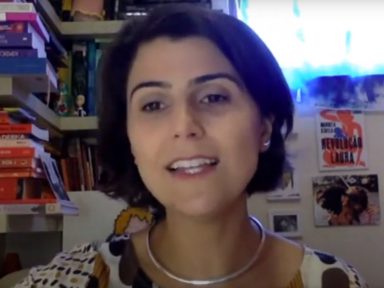 Manuela aponta prioridades para Porto Alegre: emprego, educação e vacinação contra a Covid