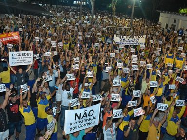 Greve dos Correios é julgada legal, conquista reajuste e mantém parte dos direitos