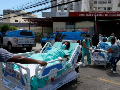 Incêndio no Hospital Federal de Bonsucesso deixa três vítimas