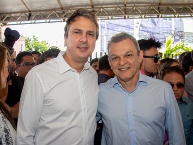 Com Covid, Sarto recebe solidariedade do governador Camilo Santana: “um grande parceiro”