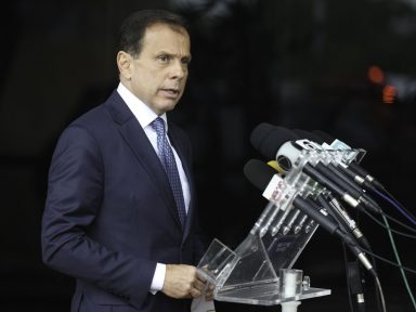 Juiz determina bloqueio de R$ 29 milhões de Doria, que vai recorrer