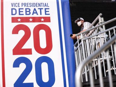 Candidatos a vice Mike Pence e Kamala Harris se enfrentam no debate desta noite