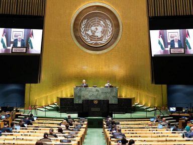 ONU reafirma apoio ao estabelecimento do Estado da Palestina por 163 a 5
