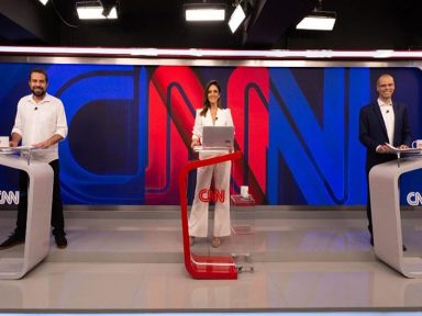 Ibope: Covas 47% x 35% Boulos; Marília 45% x 39% João Campos; Paes 53% x 23% Crivella