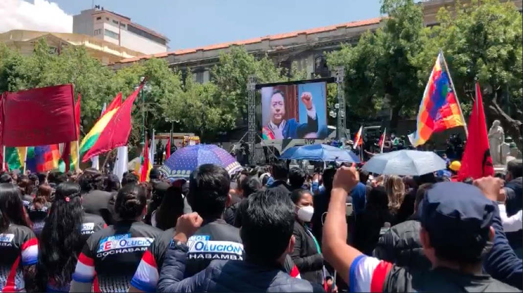 Tem início em La Paz a cerimônia de posse do presidente Arce