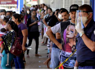 53% da população em idade de trabalhar ficou sem ocupação em 2020