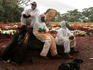 Brasil registra 1.111 mortos por Covid-19 nas últimas 24 horas