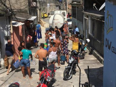 Mais de um milhão de pessoas são afetadas por falta d’água no Rio de Janeiro