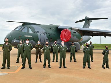Embraer entrega quarta unidade do KC-390 para a Força Aérea Brasileira