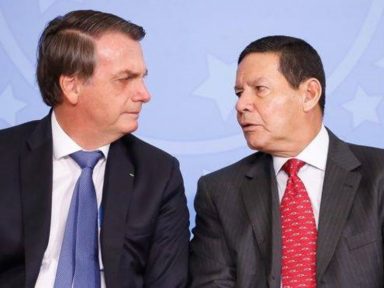 Bolsonaro desautoriza Mourão sobre 5G e mostra sua submissão aos EUA