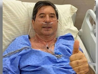 Maguito é empossado prefeito em recuperação contra Covid