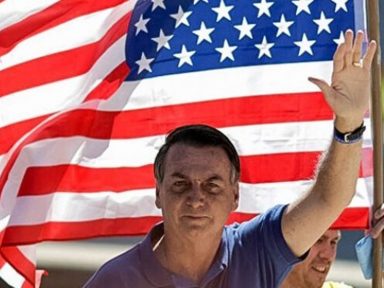 Bolsonaro foi o único governante a apoiar o putsch fracassado de Trump