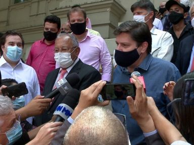 Rossi visita o Piauí com Maia e reafirma a “defesa da democracia e das instituições”