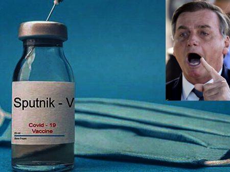 Em sua cruzada anti-vacina, Bolsonaro, agora, passa a resistir à russa Sputnik V