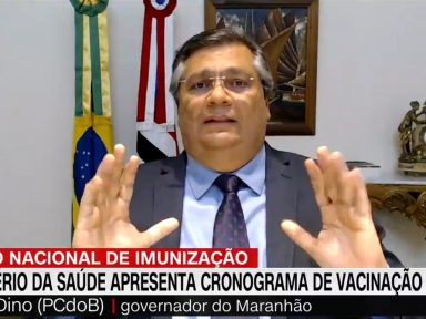 “Atraso na vacinação foi opção direta do presidente da República”, afirma Dino