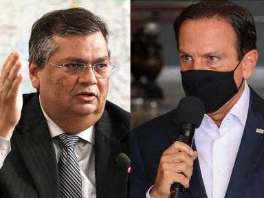 Doria e Flávio Dino acionam STF para a União voltar a custear leitos de UTI do SUS