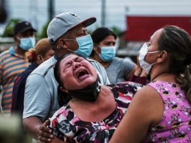 Sob Moreno ocorre pior massacre da história das prisões do Equador: 79 mortos